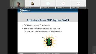 Federal Employees Retirement System FERS Overview  2020 OPM Virtual Benefits Training Event [upl. by Mylor602]