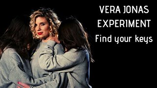 Vera Jonas Experiment  Find Your Keys Official Video [upl. by Ethban]