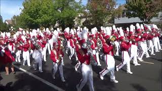 The Golden Valley Cardinal Regime at the 2023 Franklin Invitational Band Review [upl. by Ecnadnac]