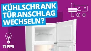 Kühlschrank Türanschlag wechseln  MEDION Tipps [upl. by Surovy]