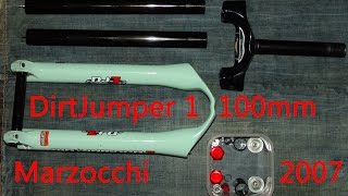 MARZOCCHI Dirt Jumper 1 Diy fork service and how it works 1  MARZOCCHI [upl. by Humo841]