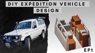 Concept design for a DIY overland vehicle Troopy build EP1 [upl. by Per]