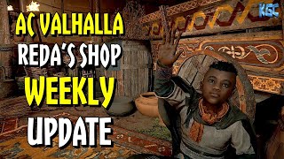 AC Valhalla  REDAs SHOP WEEKLY UPDATE  10th Sept 2024 [upl. by Adest712]