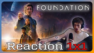 First Time Watching FOUNDATION S01E01 [upl. by Aseeral]