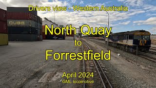 Drivers view North Quay to Forrestfield WA Apr 2024 [upl. by Dede]