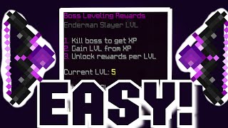 Ultimate GUIDE To Kill Tier 2 Enderman Slayer [upl. by Buffo603]