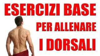 Esercizi DorsaliSchiena Semplici le Trazioni Orizzontali  Personal Trainer 43 [upl. by Sardella]