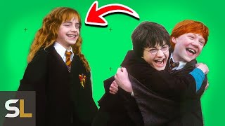 Harry Potter 15 Erros De Gravação E Momentos Dos Bastidores [upl. by Cohin]