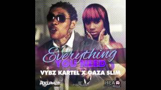 Vybz Kartel feat Gaza Slim  Everything You Need Explicit By RvssianHCR NOV 2012 [upl. by Names]