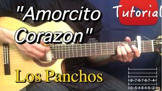 Amorcito Corazon  Los Panchos TutorialCover Guitarra [upl. by Virg]