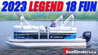 2023 Legend 18 Fun pontoon boat [upl. by Cirala]