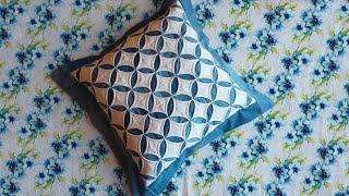 Cathedral window cushion tutorial the easy way [upl. by Aratahc48]