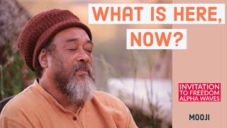 Mooji  What is here NOW  Invitation to freedom [upl. by Ettevol]