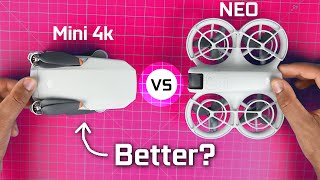 Best Drone Under 300  DJI Neo vs DJI Mini 4K [upl. by Assirolc275]