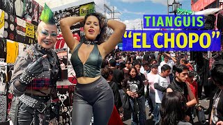 Tianguis DEL CHOPO Cdmx 🤟🏼 El tianguis más rockero y loco de México 🇲🇽 [upl. by Emmuela]