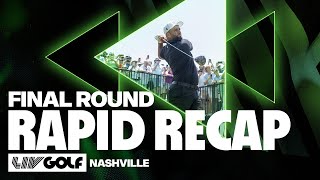 RAPID RECAP Hatton Legion XIII Sweep At The Grove  LIV Golf Nashville [upl. by Rogerg429]