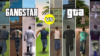 Gangstar vs Gta games Android comparison  part1  open world 2021 [upl. by Neroled]