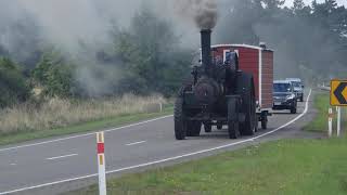 Burrell Steam Traction Engine on State Highway 2 [upl. by Caesaria383]