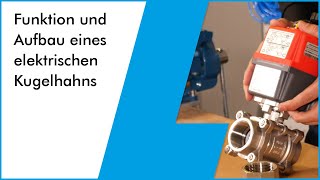 Prozessautomation leicht gemacht Mit elektrisch betätigter Kugelhähnen Funktion und Inbetriebnahme [upl. by Noerb]