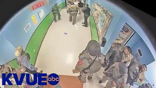 Graphic Content Warning Hallway footage obtained in Uvalde school shooting  KVUE [upl. by Dermot813]