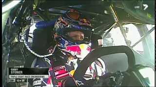 Casey Stoner first V8 race crash [upl. by Anneg906]