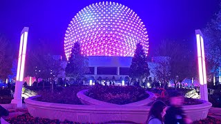 Festival of the Arts Opening Day at Epcot 2024  Figment Popcorn Bucket  Trying New Food Offerings [upl. by Llennahs]