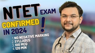 NTET Exam Date  NTET 2024 Syllabus  NTET Ayurveda Exam All Details NCISM NTET 2024 Notification [upl. by Idnor704]