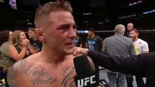 UFC 236 Dustin Poirier and Max Holloway Octagon Interview [upl. by Bridges]