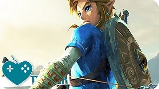 THE LEGEND OF ZELDA BREATH OF THE WILD Paraglider Gameplay Trailer 2017 Wii U Nintendo NX Game [upl. by Torto]