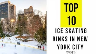 10 Top Ice Skating Rinks in New York City [upl. by Iramo997]