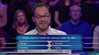 Är salsa en sås eller en dans  Postkodmiljonären [upl. by Fesuoy]