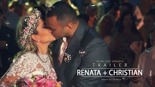 O Casamento mais Romântico do Mundo  Renata amp Christian l Pousada Cheiro de Mar  Trailer [upl. by Ahsenav]