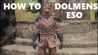 How to do dolmens in The Elder Scrolls Online [upl. by Asatan]