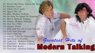 Modern Talking Greatest Hits Full Album 2021 Live  Best Songs Of Modern Talking [upl. by Amatruda]