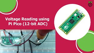 External Volatage Reading with 12Bit ADC using Raspberry Pi Pico [upl. by Mahla]