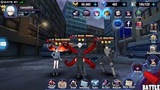 Tokyo Ghoul Dark War  EN   Unlock New Characters  Anime Mobile Game Free [upl. by Seligmann]