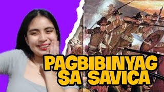 ANG PAGBIBINYAG SA SAVICA  Binibining Meña 2023 [upl. by Nanete]