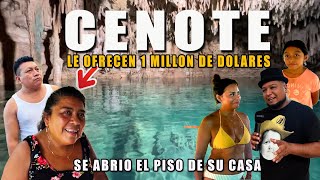 Descubren CENOTE en Casa y Extranjeros le ofrecen 1 Millon de DOLARES [upl. by Jari]