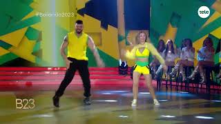 El dancehall de Romina Malaspina y Rodrigo Jara [upl. by Adnawahs]