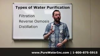 AQUA 9 Explains Reverse Osmosis vs Distilled Waters [upl. by Nitsugua835]