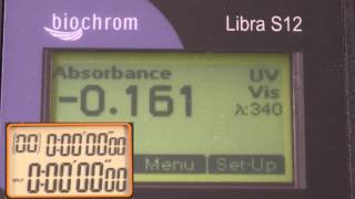 Enzyme Kinetics Practical  using a spectrophotometer to monitor NADH production [upl. by Barrow]