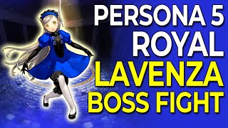 Lavenza Secret Boss Battle ChallengeMerciless No DLC  Persona 5 Royal [upl. by Bohman]