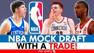 2024 NBA Mock Draft With A BLOCKBUSTER Trade [upl. by Ecilayram]