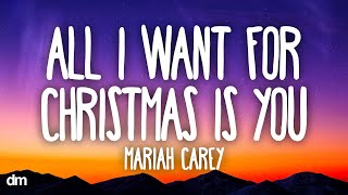 Mariah Carey  All I Want for Christmas Is You Lyrics [upl. by Lisk]