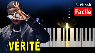 Ninho Vérité  Piano Cover Tutorial Instru RAP Au Pianofr [upl. by Onaled]