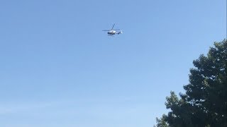 NYPD  Air Sea Rescue Unit Assisting in Search for Person in the Water [upl. by Aneetsirk]