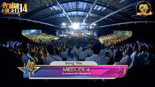 Medley 4 by Loveworld Singers Praise Night 14 with Pastor Chris [upl. by Llamaj]