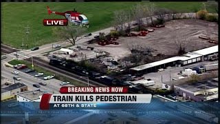 Train strikes kills pedestrian in Wauwatosa [upl. by Roseann]