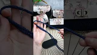 Creative Idea Handmade Handbag with Hemp Rope craft diy handmade [upl. by Markman959]