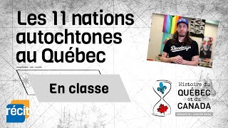 Les 11 nations autochtones au Québec [upl. by Pattie]